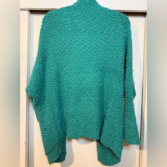 Umgee Turquoise Dolman Sleeve Knit Cardigan - Picture 6 of 8